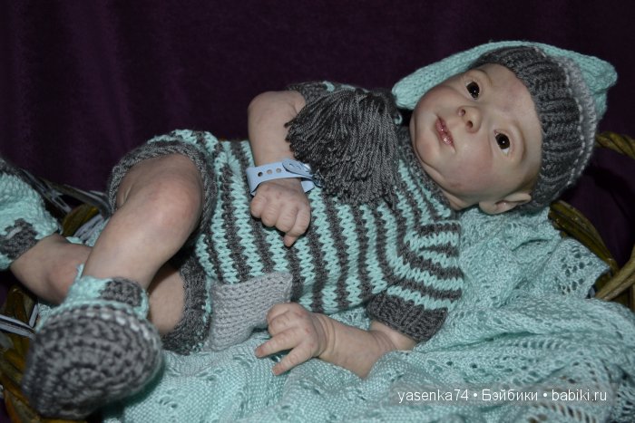 Малыш Каси - мой юбилейный малыш. Кукла реборн Ярославы Вышковской