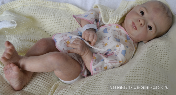 Малыш Каси - мой юбилейный малыш. Кукла реборн Ярославы Вышковской
