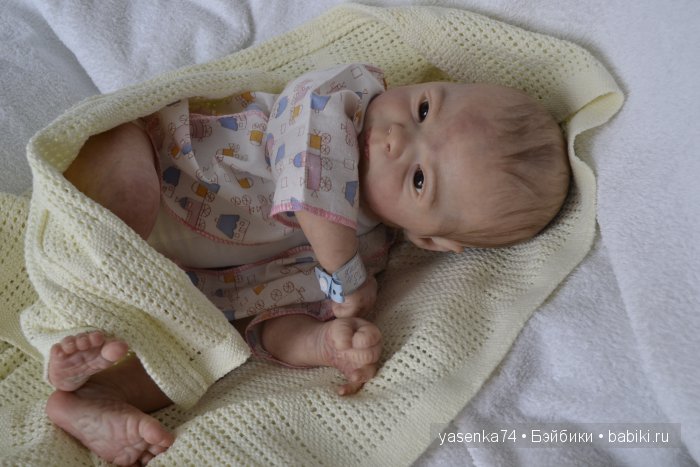 Малыш Каси - мой юбилейный малыш. Кукла реборн Ярославы Вышковской (фото 8)