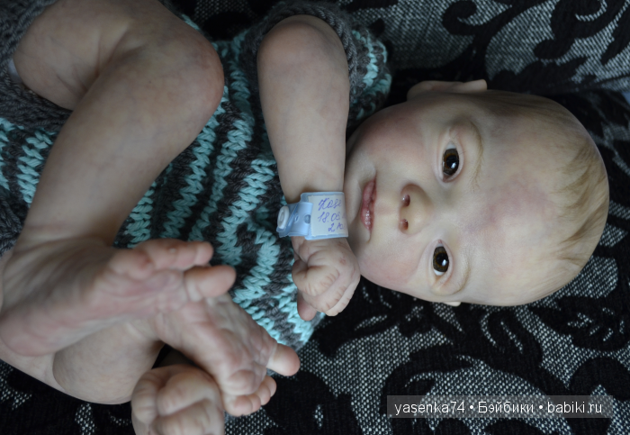 Малыш Каси - мой юбилейный малыш. Кукла реборн Ярославы Вышковской