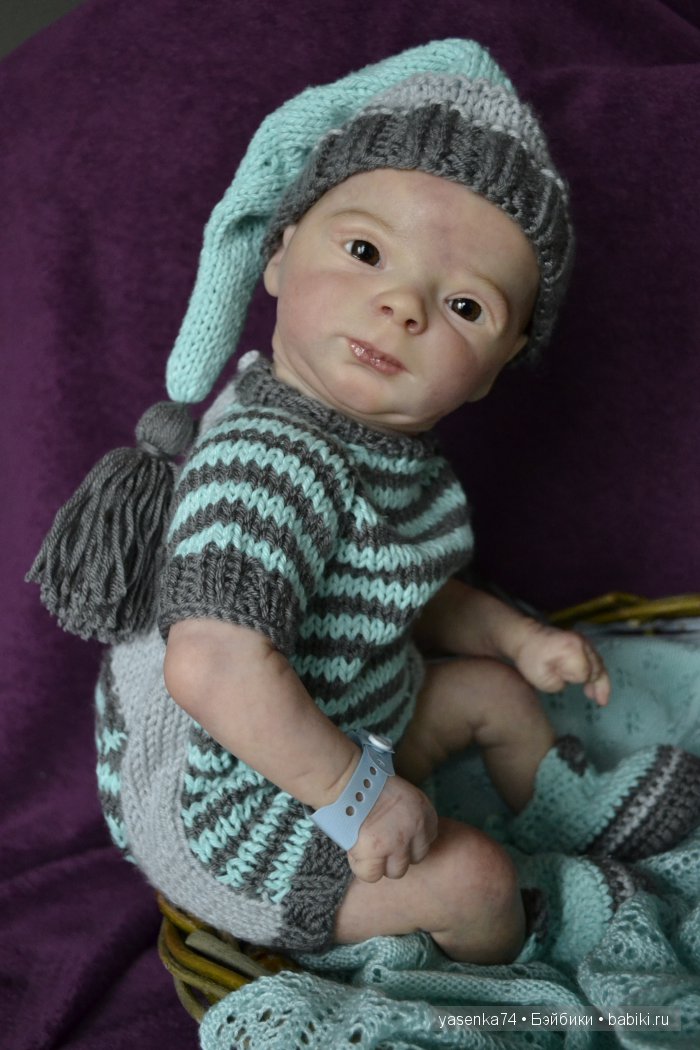 Малыш Каси - мой юбилейный малыш. Кукла реборн Ярославы Вышковской