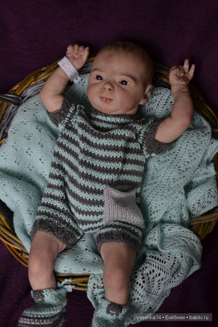 Малыш Каси - мой юбилейный малыш. Кукла реборн Ярославы Вышковской