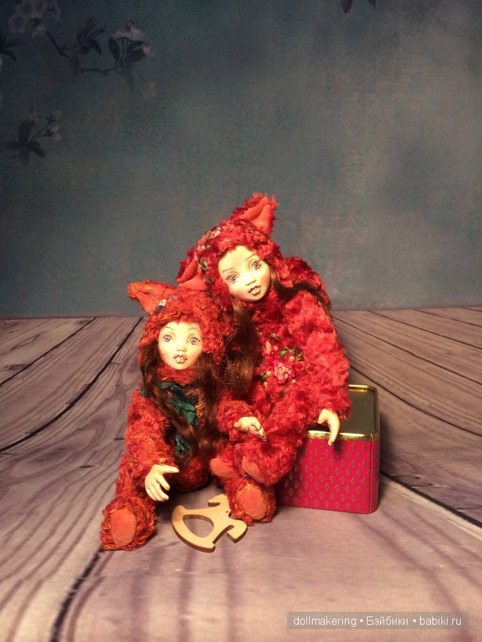 БЕЛОЧКИ тедди долл Натальи Щербаковой