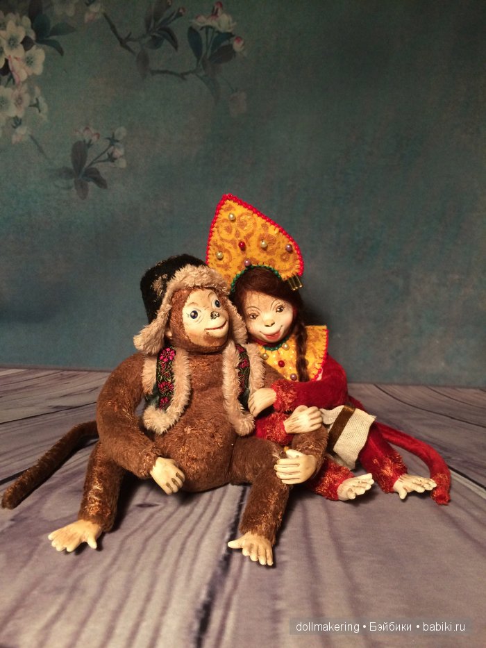 ВАСИЛИЙ И ВАСИЛИСА  АВТОРСКИЕ КУКЛЫ НАТАЛЬИ ЩЕРБАКОВОЙ