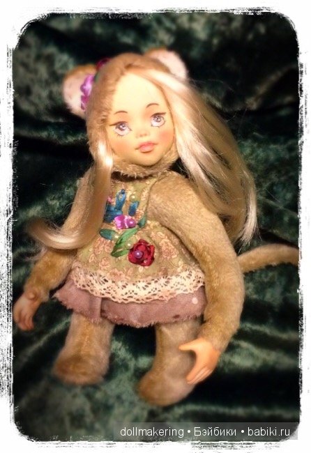 мышка МИЛАНА тедди долл