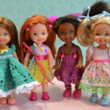 Пополнение в дружной семье малышек (Barbie Kelly & friends)