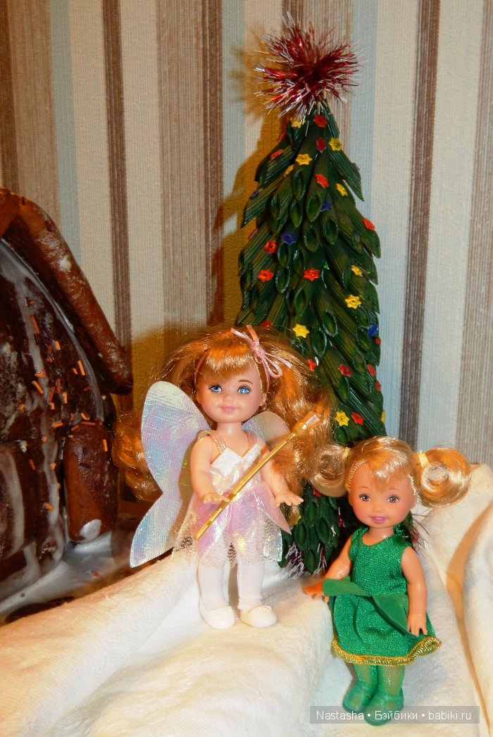 Пряничный домик и макаронная елочка (фото 2)