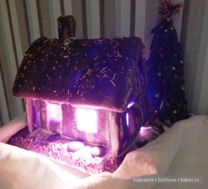 Пряничный домик и макаронная елочка (фото 4)