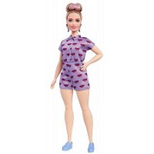 Barbie Fashionistas № 75 (пышка/curvy) нюд
