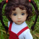 Парик для куклы Little Darling от Diana Effner