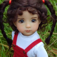 Парик для куклы Little Darling от Diana Effner