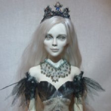 Морская царевна. Авторская кукла ручной работы