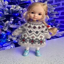 Пушистое платье для Монст