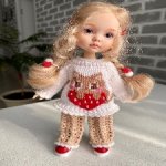 Ажурный костюм с котиком