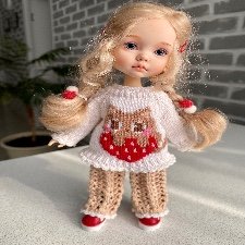 Ажурный костюм с котиком