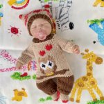 Костюмчик с совушкой для мини реборна