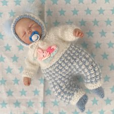 Теплый комплект для мини реборна