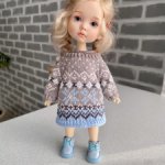 Жаккардовая туника для Монст