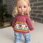 Кофточка оверсайз для Монст