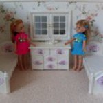 Румбокс (спальня) для кукол подружек Паола Рейна. Часть 2