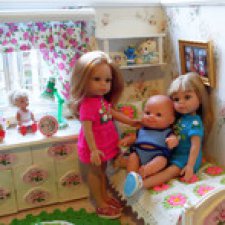 Румбокс спальня для кукол подружек Паола Рейна. Часть 3