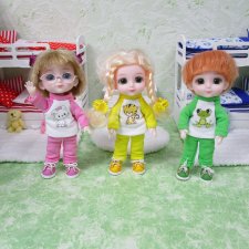 А у нас новоселье! Румбокс для кукол 13 см.