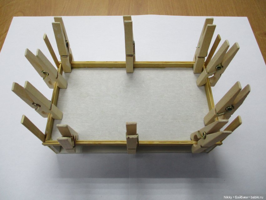 МК кроватки для кукол 16 см (фото 7)