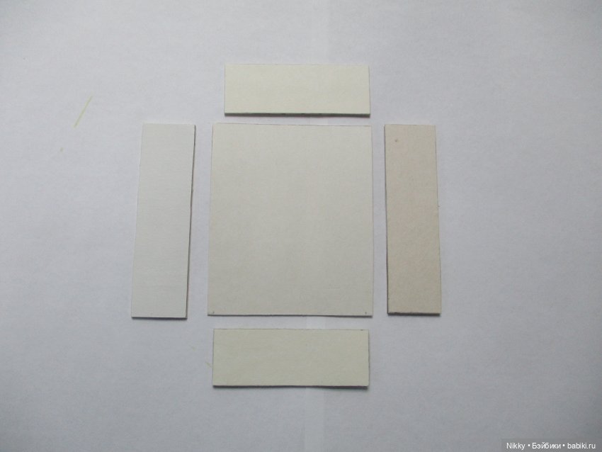 МК кроватки для кукол 16 см