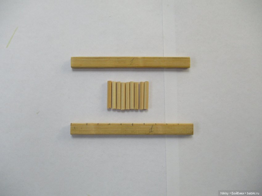 МК кроватки для кукол 16 см (фото 10)