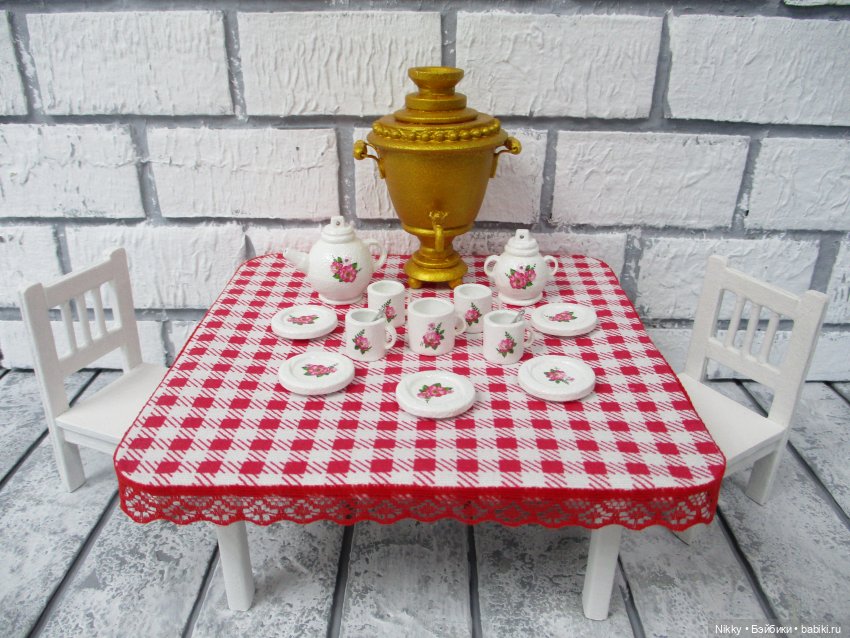 Я его слепила из того, что было. Или кукольная миниатюра из мусора (фото 5)