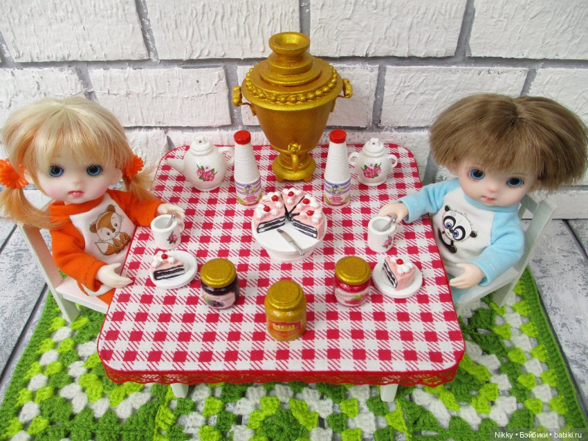 Я его слепила из того, что было. Или кукольная миниатюра из мусора (фото 9)