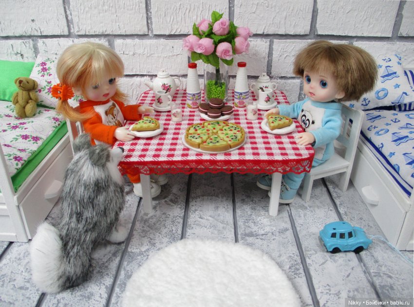 Фрукты для кукол из самодельного холодного фарфора