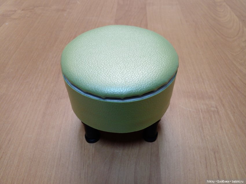 Пуфики для бутика — Кукольная мебель своими руками: МК (фото 6)
