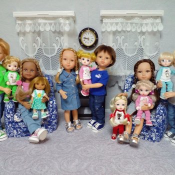 Родственные связи или год семьи в кукольном семействе