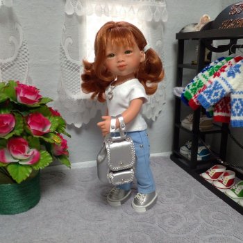 Обувь и рюкзаки для кукол Кармен Гонсалес