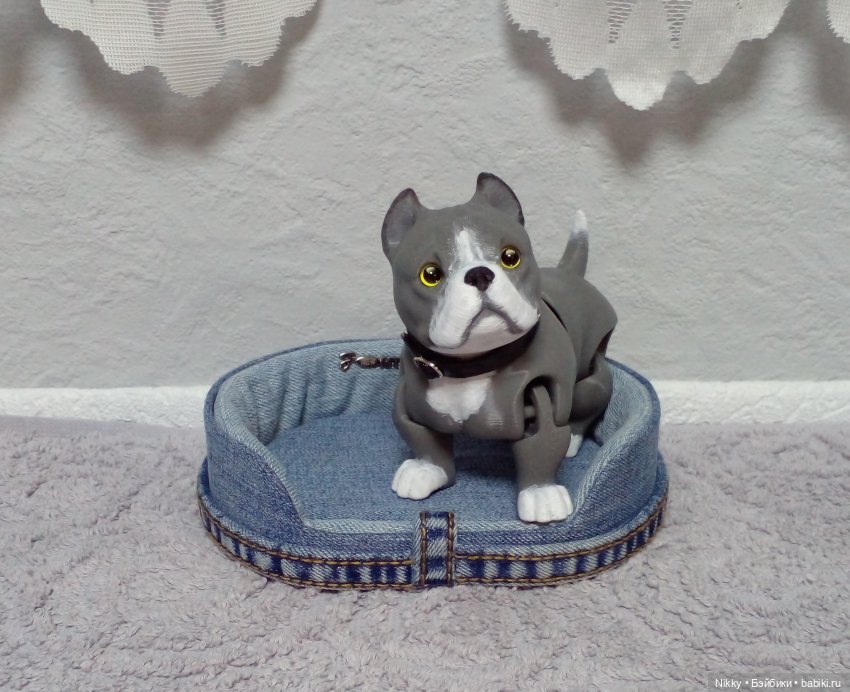 Мини МК лежанка для собаки