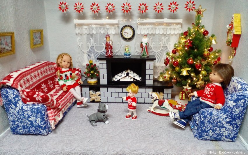 Камин для кукол Паола Рейна своими руками (фото 4)