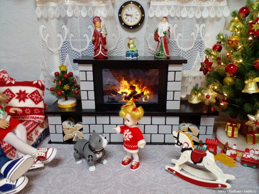 Камин для кукол Паола Рейна своими руками (фото 2)