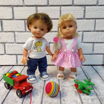 Одежда и обувь для кукол Шадива/Shadiwa