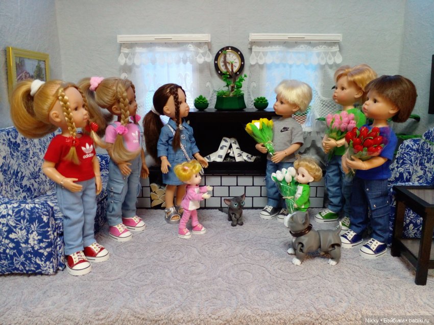 Цветочное настроение — Кукольная миниатюра своими руками: еда