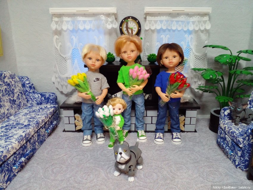 Цветочное настроение — Кукольная миниатюра своими руками: еда