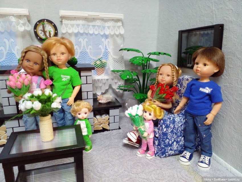 Цветочное настроение — Кукольная миниатюра своими руками: еда