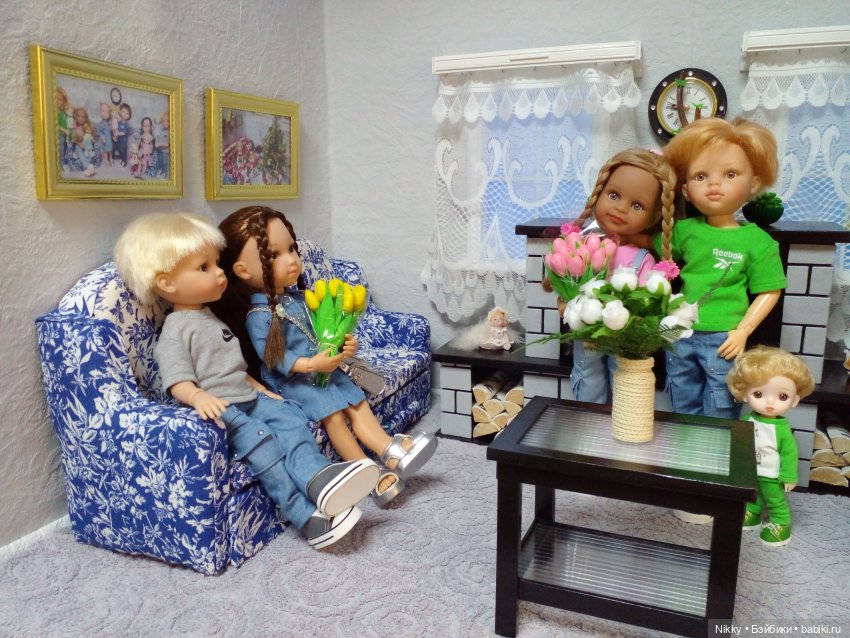 Цветочное настроение — Кукольная миниатюра своими руками: еда