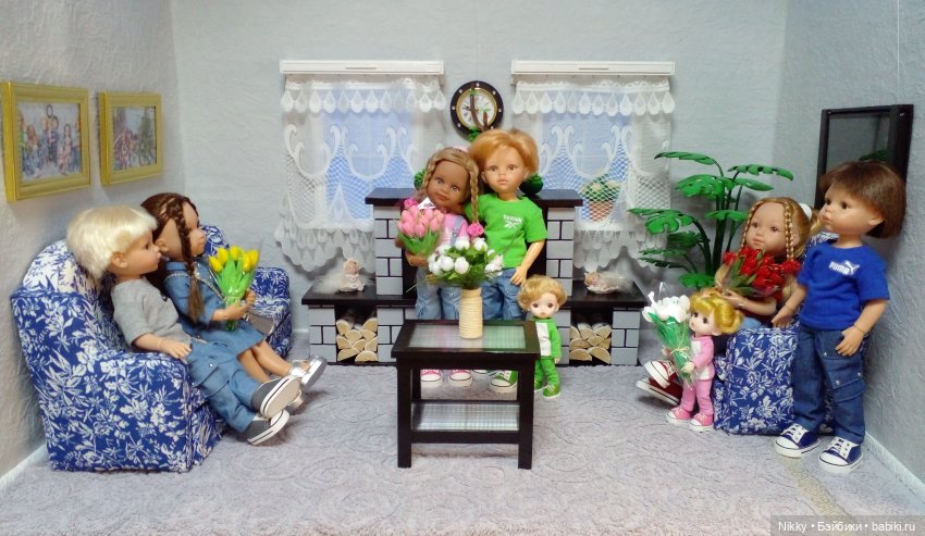 Цветочное настроение — Кукольная миниатюра своими руками: еда