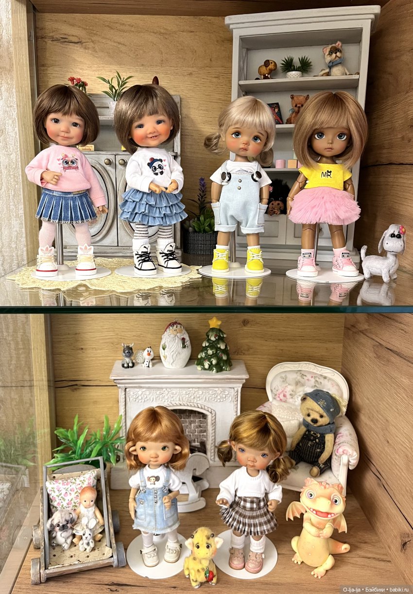 Маленькая плюшечка Агаша — Куклы Latidoll (Лати): BJD (БЖД) (фото 9)