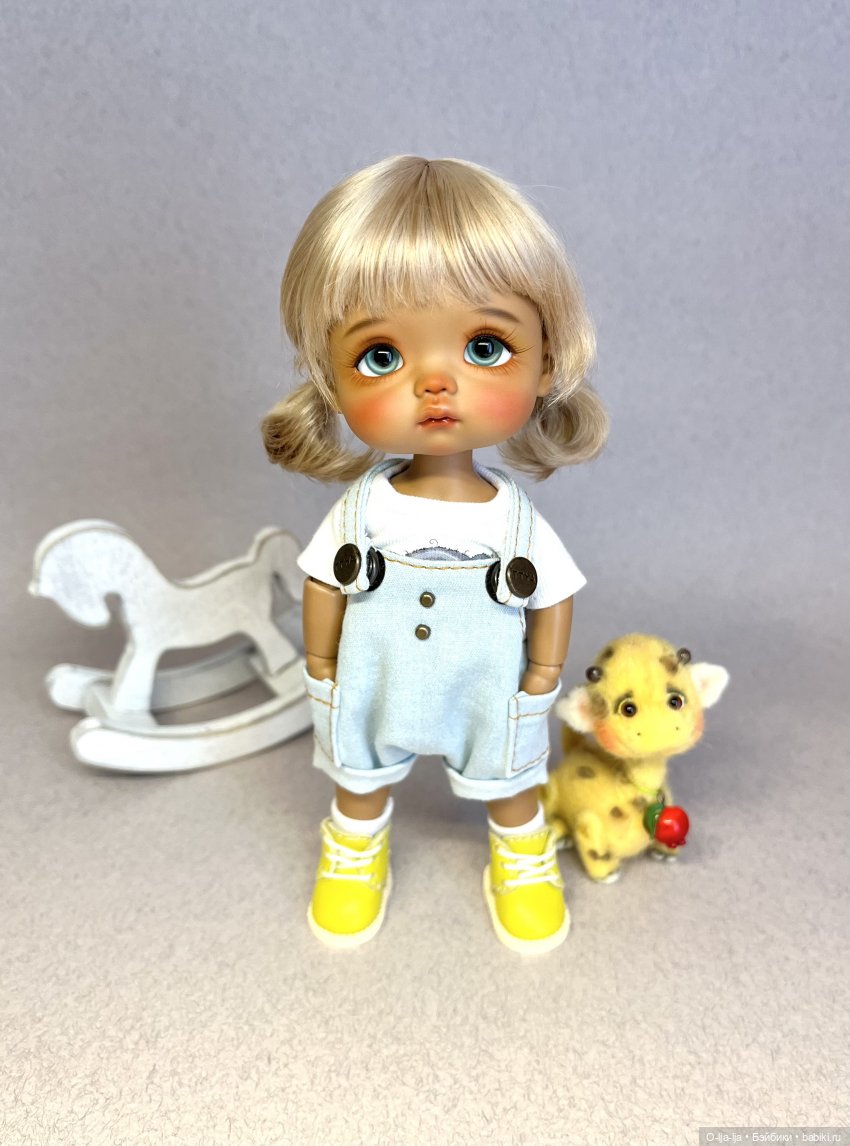 Маленькая плюшечка Агаша | Бэйбики Маленькая плюшечка Агаша — Куклы Latidoll (Лати): BJD (БЖД)