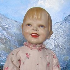 Портретная винтажная кукла Gladdie от Helen W. Jensen