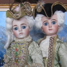 Екатерина  Вторая и граф Орлов - никак не меньше