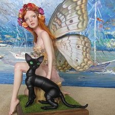 Авторская кукла. Патриция Гоцо. Италия