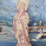 Девочка с веером, Heubah